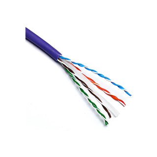 Excel 100-071 Cat6 UTP LSOH 23AWG Cable 305Mtr Violet Price in Dubai UAE
