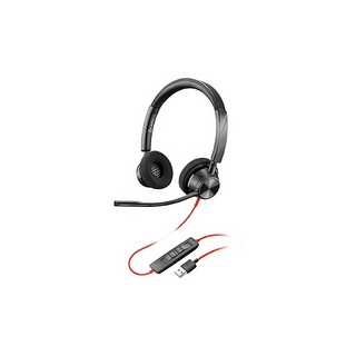 HP Poly 8X228AA Blackwire 3210 Headset (BW3210), USB-C with USB-C/A Adapter, Bulk Pack Price in Dubai UAE