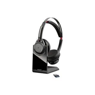 HP Poly 9T9J6AA Voyager Focus 2 UC Headset, USB-C/USB-A, with Charging Stand (VF2-M, WW) Price in Dubai UAE