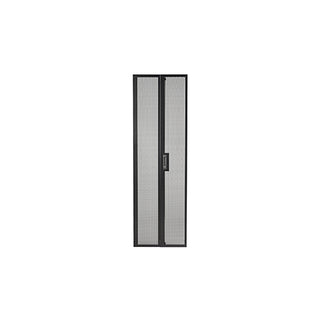 APC AR712480 NetShelter SV 42U 800mm Wide Perforated Split Rear Doors Rack – Black Price in Dubai UAE