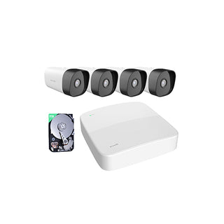 Tenda K4P-4TR-1T 4-Channel PoE 4MP HD Video Security Kit with 1TB HDD Price in Dubai UAE