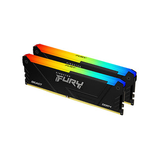 Kingston KF432C16BB12AK2/32 32GB 3200MT/s DDR4 CL16 DIMM (Kit of 2) 1Gx8 FURY Beast RGB Price in Dubai UAE