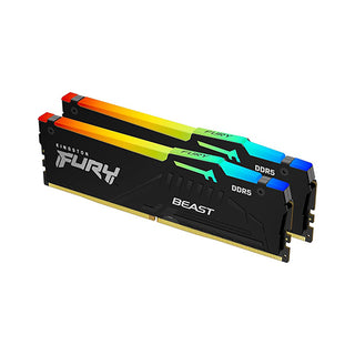 Kingston KF560C30BBEAK2-32 32GB 6000MT/s DDR5 CL30 DIMM (Kit of 2) FURY Beast RGB EXPO Price in Dubai UAE