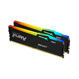 Kingston KF560C30BBEAK2-64 64GB 6000MT/s DDR5 CL30 DIMM (Kit of 2) FURY Beast RGB EXPO Desktop Gaming Memory Price in Dubai UAE