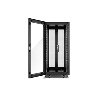 APC NR6482-G GO Rack 600 mm × 24U × 800 mm, Glass Door, with Roof, Sides, Castors, and Feet Price in Dubai UAE