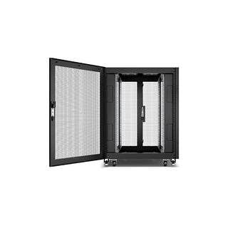 APC NR8802-P GO 18U Rack Cabinet 800mm x 1000mm with Perforated Door, Roof, Side Panels, Castors & Leveling Feet Price in Dubai UAE