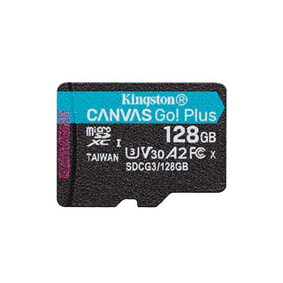 Kingston SDCG3/128GBSP 128GB microSDXC Canvas Go Plus 170R A2 U3 V30 Single Pack w/o ADP Price in Dubai UAE