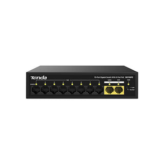 Tenda SG110PC 10-Port Gigabit Lite PoE Switch with 8-Port PoE Price in Dubai UAE