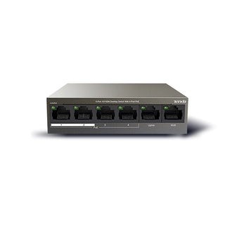 Tenda TEF1105P-4-63W 5-Port 10/100Mbps Desktop Switch with 4-Port PoE Price in Dubai UAE