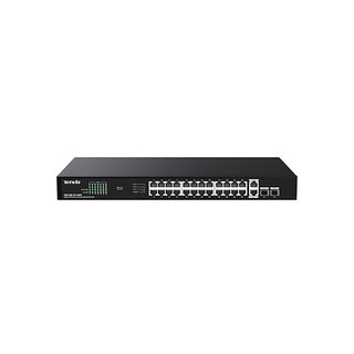 Tenda TEG1128P-24-410W 26GE+2SFP Ethernet Switch with 24-Port PoE Price in Dubai UAE