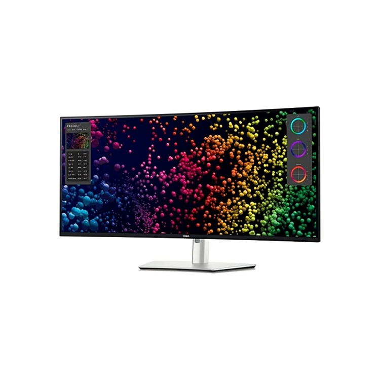 Dell UltraSharp U4025QW – 40″ Curved QHD Monitor with USB-C Hub & Inte ...
